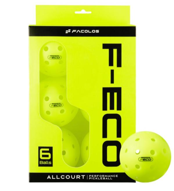 Bóng Pickleball được làm từ nhựa cao cấp