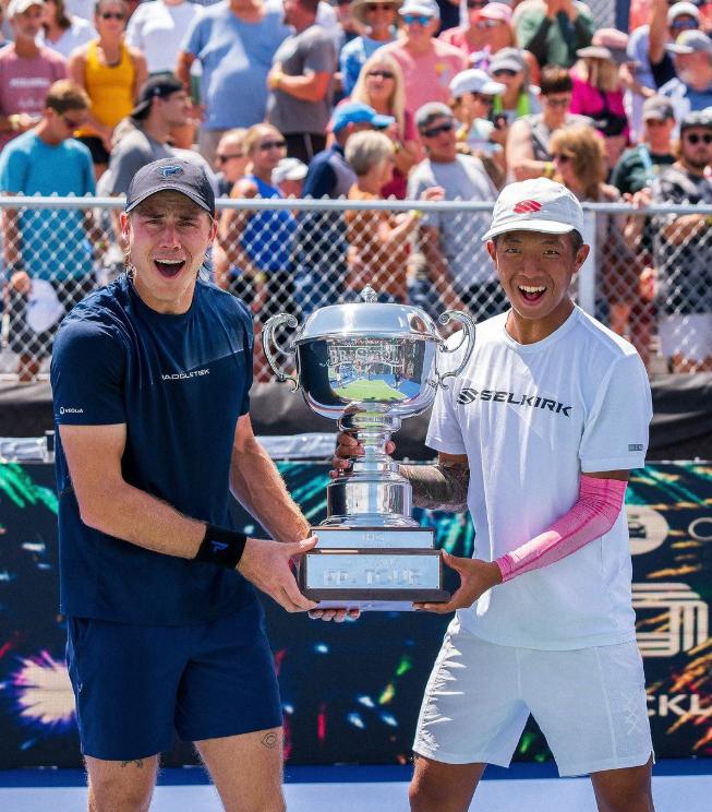 Quang Dương gặt hái được rất nhiều thành tích trong làng pickleball