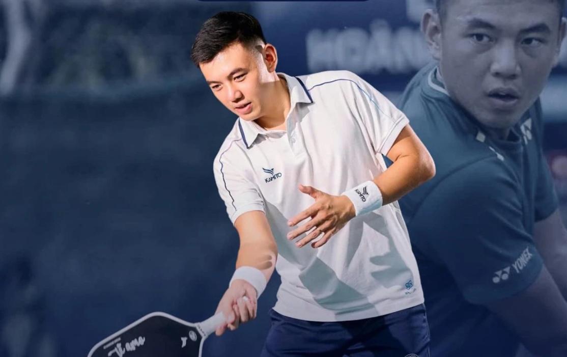Lý Hoàng Nam là cái tên mới nổi trong phong trào pickleball Việt Nam